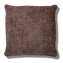 Homespace Direct Ltd Belmont Cushions With Covers Set Of 2 Chenille Texture Filled Square Cushion Decorative 55X55Cm Dusky - thumbnail 3