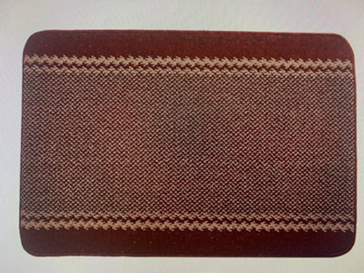 eXtreme William Armes Kilkis Washable Kitchen Rug, Red, 80 X 50Cm