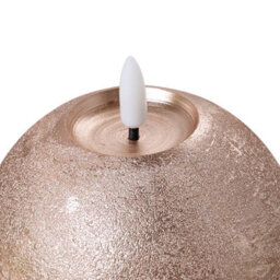Beliani Set Of 3 Led Candles Ambrosia 11 Cm Gold - thumbnail 7