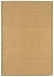 Beige Natural Modern Plain Easy To Clean Bordered Plain Rug For Dining Room Bedroom And Living Room-200Cm X 300Cm - thumbnail 1