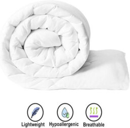 Luxury Double Bed Duvet 13.5 Tog  Extra Thick, Super Warm Winter Quilt With Hypoallergenic Filling For Cold Weather Comfort - thumbnail 3