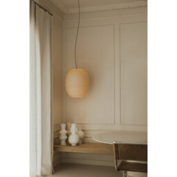 Luminosa Lighting Luminosa Tierra 47Cm Dome Pendant Ceiling Light Natural - thumbnail 2
