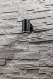 CGC Lighting Cgc Black Down Outdoor Wall Light Clear Ring Diffuser Modern Design Garden Patio Outside Door Terrace Gu10 Ip54 Weatherproof - thumbnail 6