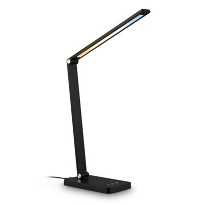Briloner Led Desk Lamp Black 4.8W 400Lm Cct Touch Dimmer Memory Usb-C Reading Office Light Colour Changing - image 1