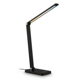 Briloner Led Desk Lamp Black 4.8W 400Lm Cct Touch Dimmer Memory Usb-C Reading Office Light Colour Changing - thumbnail 1
