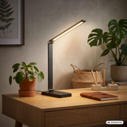 Briloner Led Desk Lamp Black 4.8W 400Lm Cct Touch Dimmer Memory Usb-C Reading Office Light Colour Changing - thumbnail 6