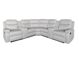 DS Living Ravello Recline 5 Seater In Grey Or Cream - thumbnail 3
