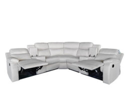 DS Living Ravello Recline 5 Seater In Grey Or Cream - thumbnail 4