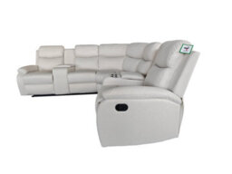DS Living Ravello Recline 5 Seater In Grey Or Cream - thumbnail 6