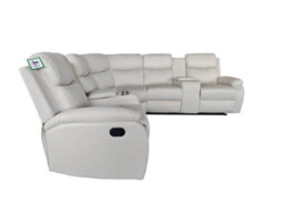DS Living Ravello Recline 5 Seater In Grey Or Cream - thumbnail 5