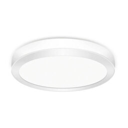 12W LED Cool White Flush Mount Ceiling Light, 1020LM 6500K - thumbnail 1