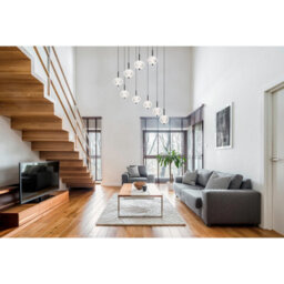 Luminosa Lighting Luminosa Aida Cluster Pendant Ceiling Light Matt Black 9X Led 3000-4500K - thumbnail 6