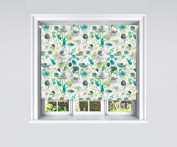 Lister Cartwright Spring Floral Patterned Blackout Roller Blinds Windows Blind (180 X 160 Cm)  Child Safety Included - thumbnail 2