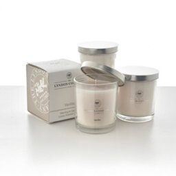 The Lyndon Company Luxurious Secented Glass Jar Candles Vanilla - thumbnail 2