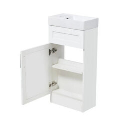 400mm Bathroom Vanity Unit With Basin Sink Bathroom Storage Cabinet - thumbnail 1