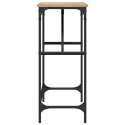 Berkfield Console Table Sonoma Oak 100X32X75 Cm Engineered Wood - thumbnail 5