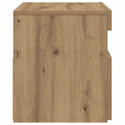 Berkfield Tv Cabinets With Led Lights 2 Pcs Artisan Oak Engineered Wood - thumbnail 9