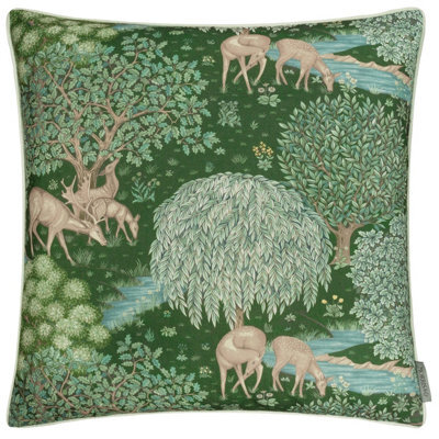 Morris & Co The Brooke Printed Outdoor Cushion Cover - image 1
