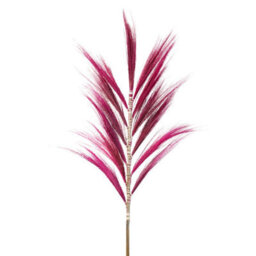 Rayung Pink Pampas Grass Display - 1.6M Tropical Decor, Handcrafted In Bali - thumbnail 4