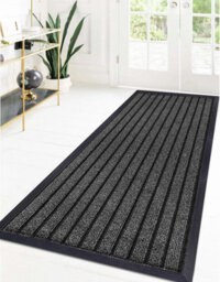 Heavy Duty Non Slip Rubber Barrier Mat  Hallway  Kitchen Runner Rug 50 X 90 Cm - thumbnail 2
