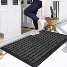 Heavy Duty Non Slip Rubber Barrier Mat  Hallway  Kitchen Runner Rug 50 X 90 Cm - thumbnail 3
