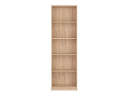 Arte Nepo Plus Oak Sonoma & White 60Cm Bookcase - Two-Tone 4-Shelf Youth Bookcase - thumbnail 3