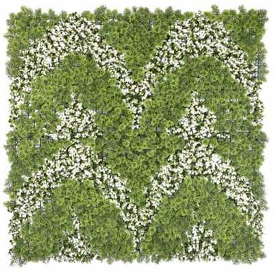 eXtreme Artificial Reflections Hedge Plant Panels 1Mx1M, Indoor & Outdoor Living Wall Backdrop For Balcony, Courtyard, Wedding Pictures