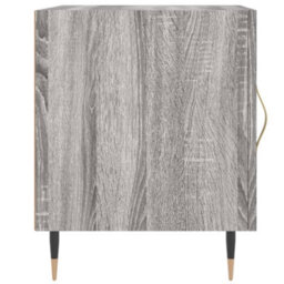 Berkfield Bedside Cabinet Grey Sonoma 40X40X50 Cm Engineered Wood - thumbnail 5