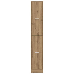 Walplus Apothecary Cabinet Artisian Oak 30X41X174.5 Cm Engineered Wood - thumbnail 5