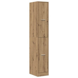 Walplus Apothecary Cabinet Artisian Oak 30X41X174.5 Cm Engineered Wood - thumbnail 2