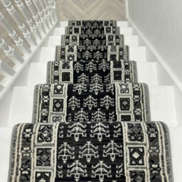 Mayan Stair Runner - Soft & Durable Carpet Runner For Stairs & Staircases, Multiple Lengths - thumbnail 8