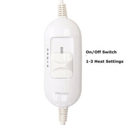 Emtronics Heated Electric Under Blanket 3 Heat Settings Double Size 135 X 120Cm - thumbnail 4