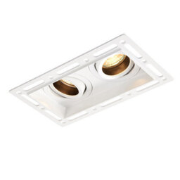 Luminosa Lighting Luminosa Trimless Twin Trimless Recessed Gu10 Dimmable Downlights Tiltable - thumbnail 2