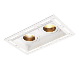 Luminosa Lighting Luminosa Trimless Twin Trimless Recessed Gu10 Dimmable Downlights Tiltable - thumbnail 3