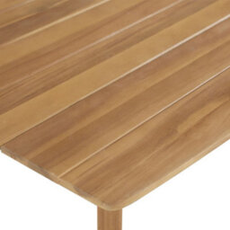 Walplus 5 Piece Outdoor Dining Set Solid Acacia Wood - thumbnail 4