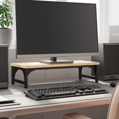 Walplus Monitor Stand Sonoma Oak 55X23X14 Cm Engineered Wood - image 1