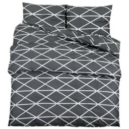 Walplus Duvet Cover Set Grey 260X220 Cm Cotton - thumbnail 2