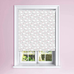 Lister Cartwright Blackout Roller Blinds For Kids Easy Fit Child Safety Included (Clouds & Rainbow , 180 X 140 Cm)
