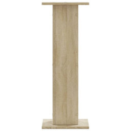 Walplus Plant Stands 2 Pcs Sonoma Oak 30X30X80 Cm Engineered Wood - thumbnail 6