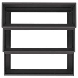 Berkfield Garden Planter Black 90 X 90 X 35 Cm Steel - thumbnail 8