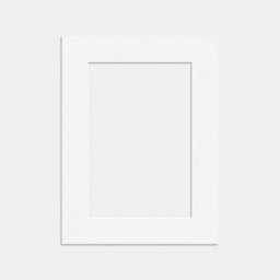 Ak Frames 8X6 White Picture Mounts To Fit 6X4 Aperture Size - Mount Board Only (No Frame Included) - thumbnail 1