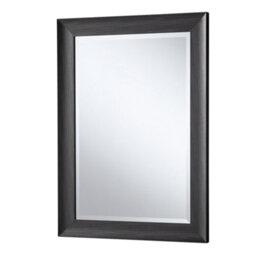 Yearn Grey Scooped Rectangular Framed Mirror 102X74Cm - thumbnail 3