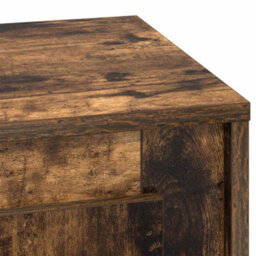 Berkfield Bedside Cabinet With Led Lights Smoked Oak 44X34,5X45 Cm - thumbnail 9