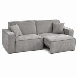 Furnishings For Less UK Huxley Grey 3 Seater Electric Sofa Bed With Power Extension - thumbnail 1