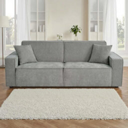 Furnishings For Less UK Huxley Grey 3 Seater Electric Sofa Bed With Power Extension - thumbnail 5