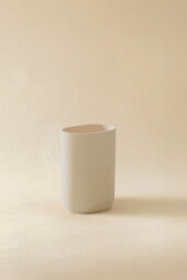Cosmic Toothbrush Holder, White, Freestanding Or Wall Mounted, Compatible With All Accessories Of The Modular Alife Collection