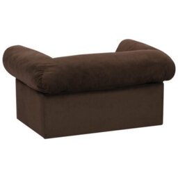 Berkfield Dog Sofa With Drawer Brown 75X50X38 Cm Plush - thumbnail 6