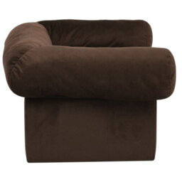 Berkfield Dog Sofa With Drawer Brown 75X50X38 Cm Plush - thumbnail 5
