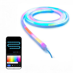 Valuelights Rgbic 3M Smart Rope Light, Wifi App Control, Music Sync Colour Changing Led Lights, Neon Strip Light - thumbnail 1