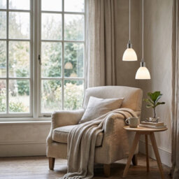Nordlux Ray Glass Pendant Light 2 Pack Silver,mains - thumbnail 9